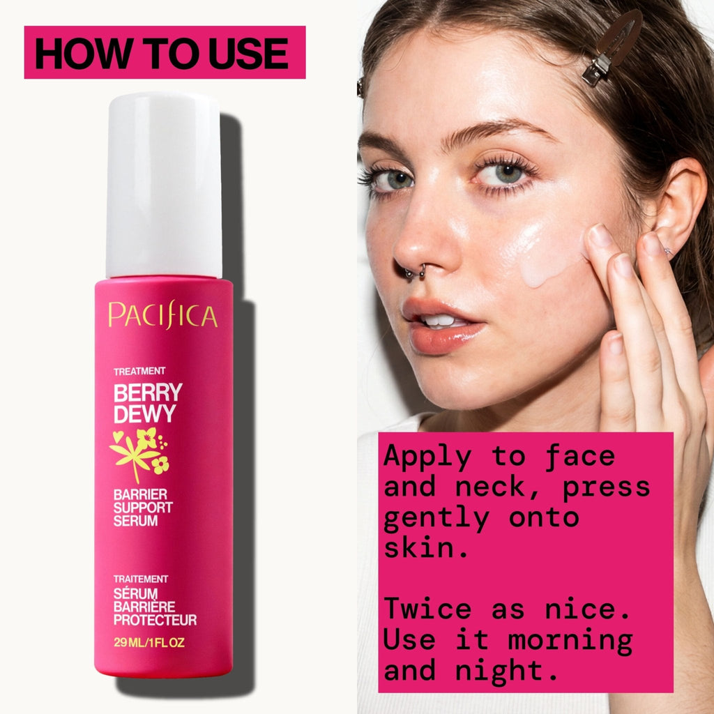 Berry Dewy Barrier Support Serum - Pacifica
