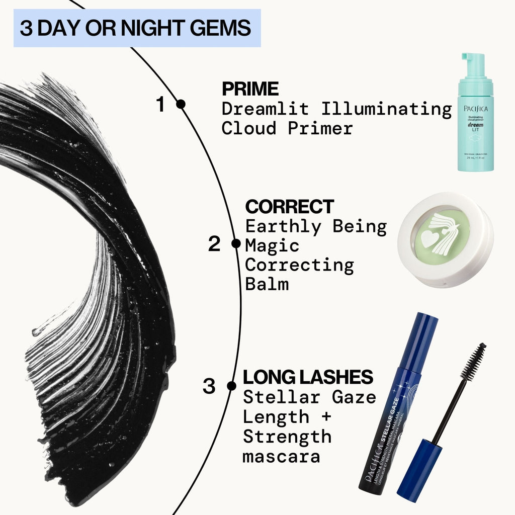 Stellar Gaze Length & Strength Mineral Mascara - Pacifica
