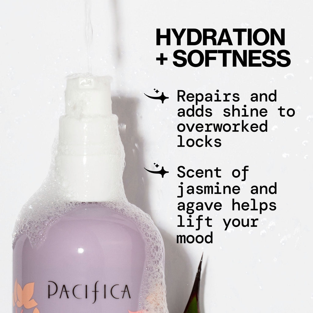 Jasmine Agave Strength + Shine Foaming Shampoo - Pacifica