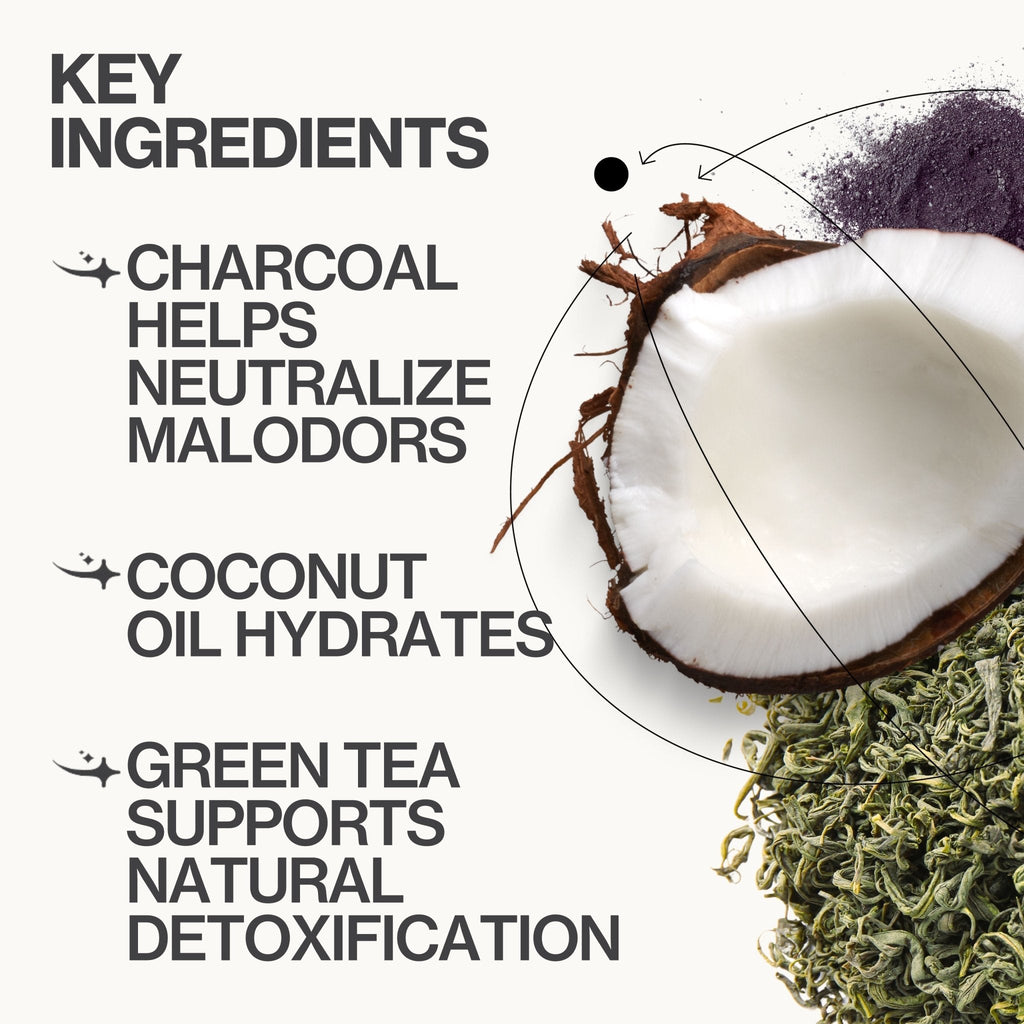 Coconut & Charcoal Underarm Detox Scrub - Pacifica