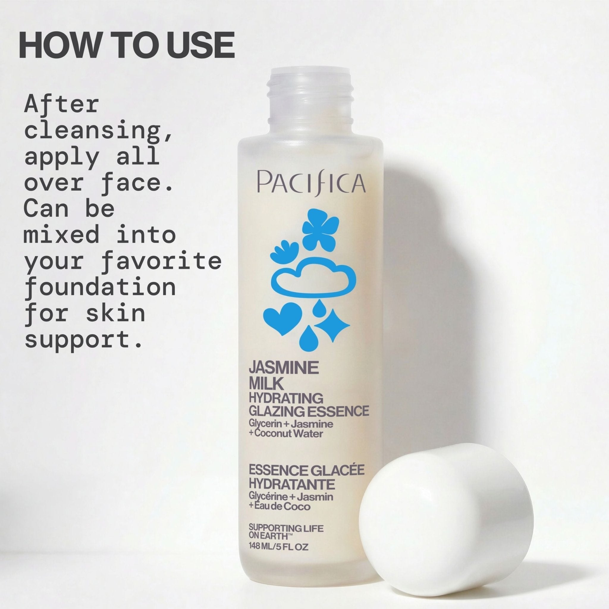 Jasmine Milk Hydrating Glazing Essence - Pacifica
