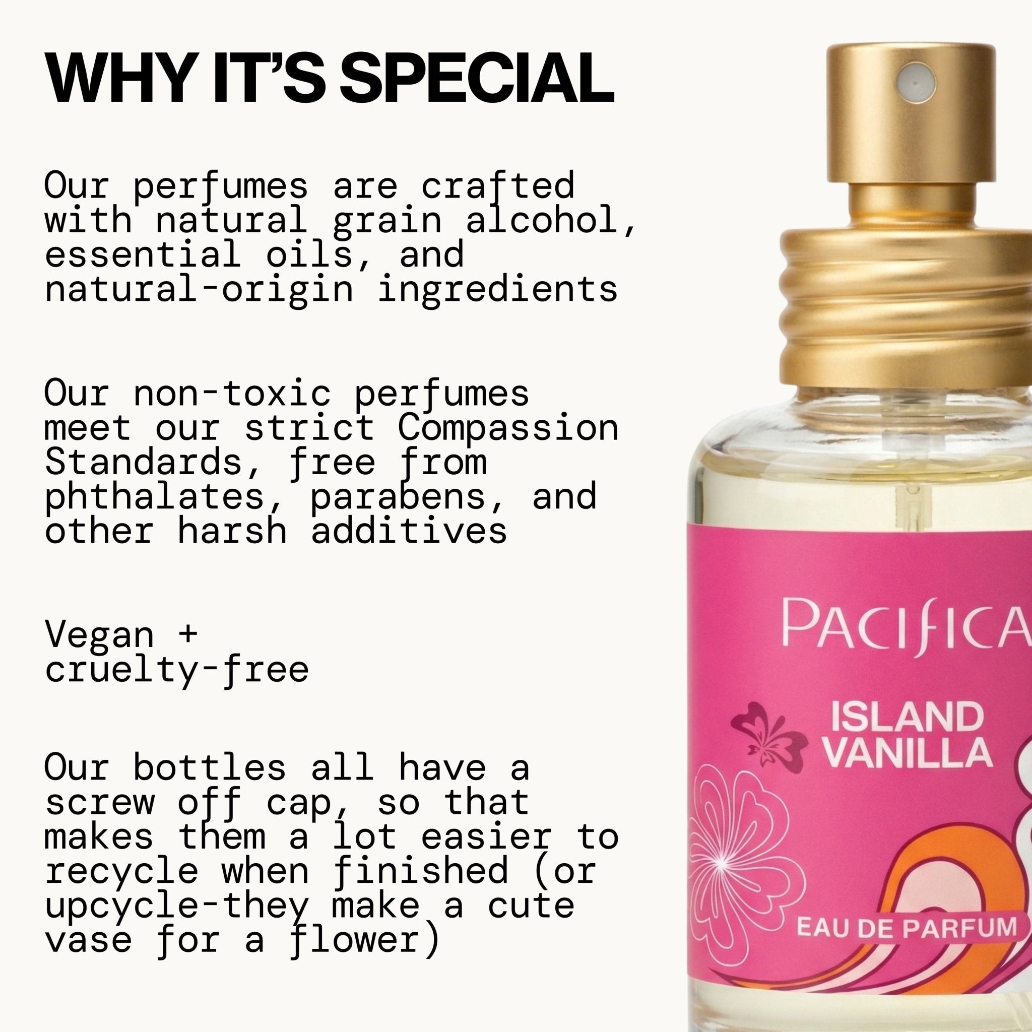 Island Vanilla Spray Perfume - Pacifica