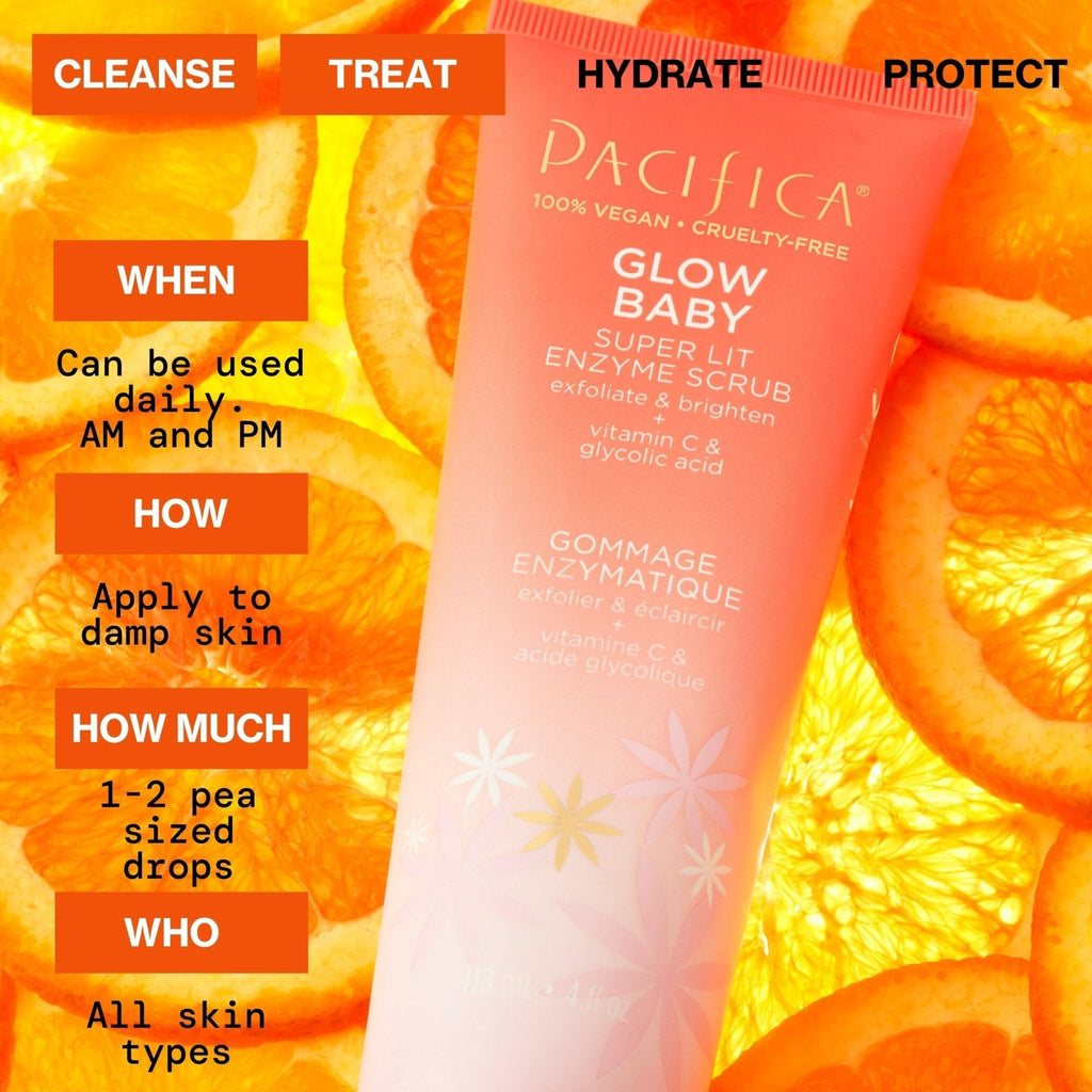 Glow Baby Super Lit Enzyme Scrub - Pacifica
