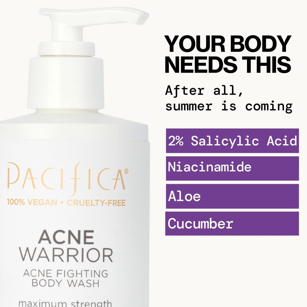 Acne Warrior Body Wash - Pacifica