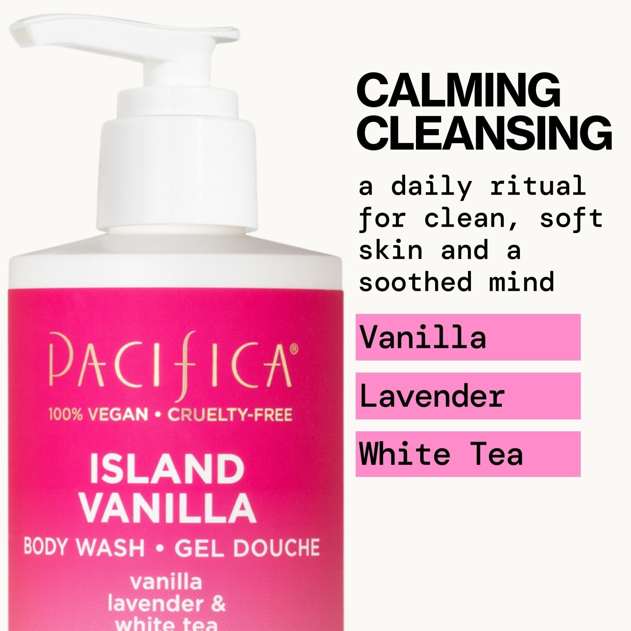 Island Vanilla Body Wash - Pacifica
