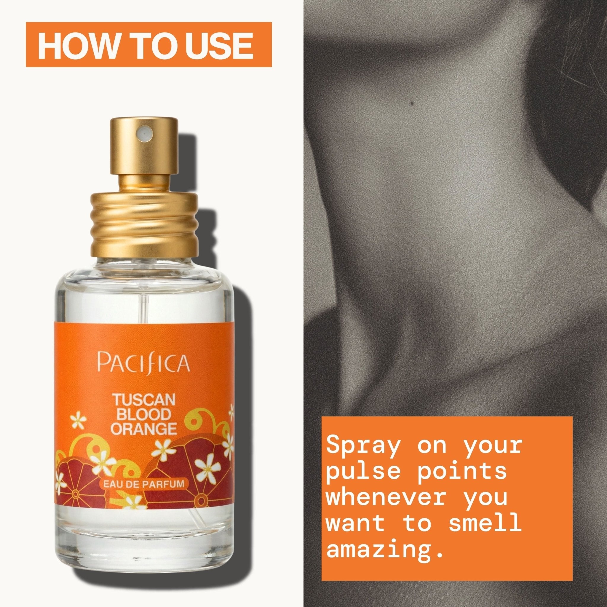 Tuscan Blood Orange Spray Perfume - Pacifica