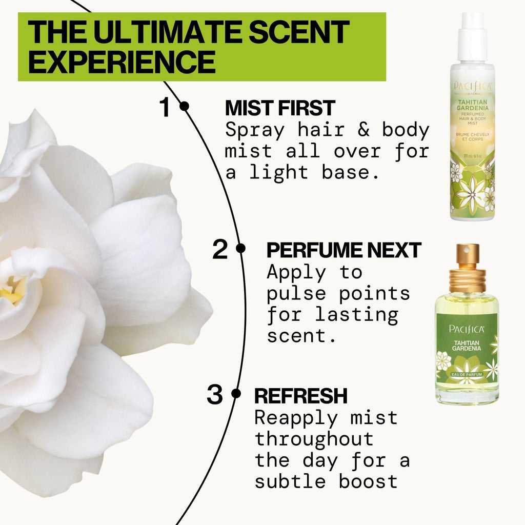 Tahitian Gardenia Spray Perfume - Pacifica