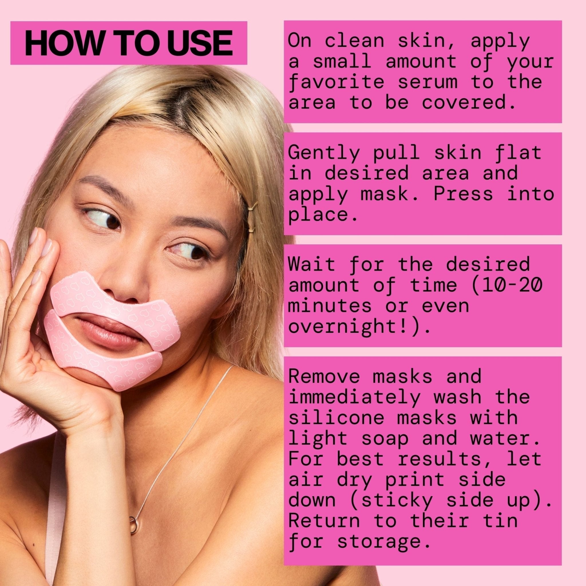 Reusable Masks Lip Line - Pacifica