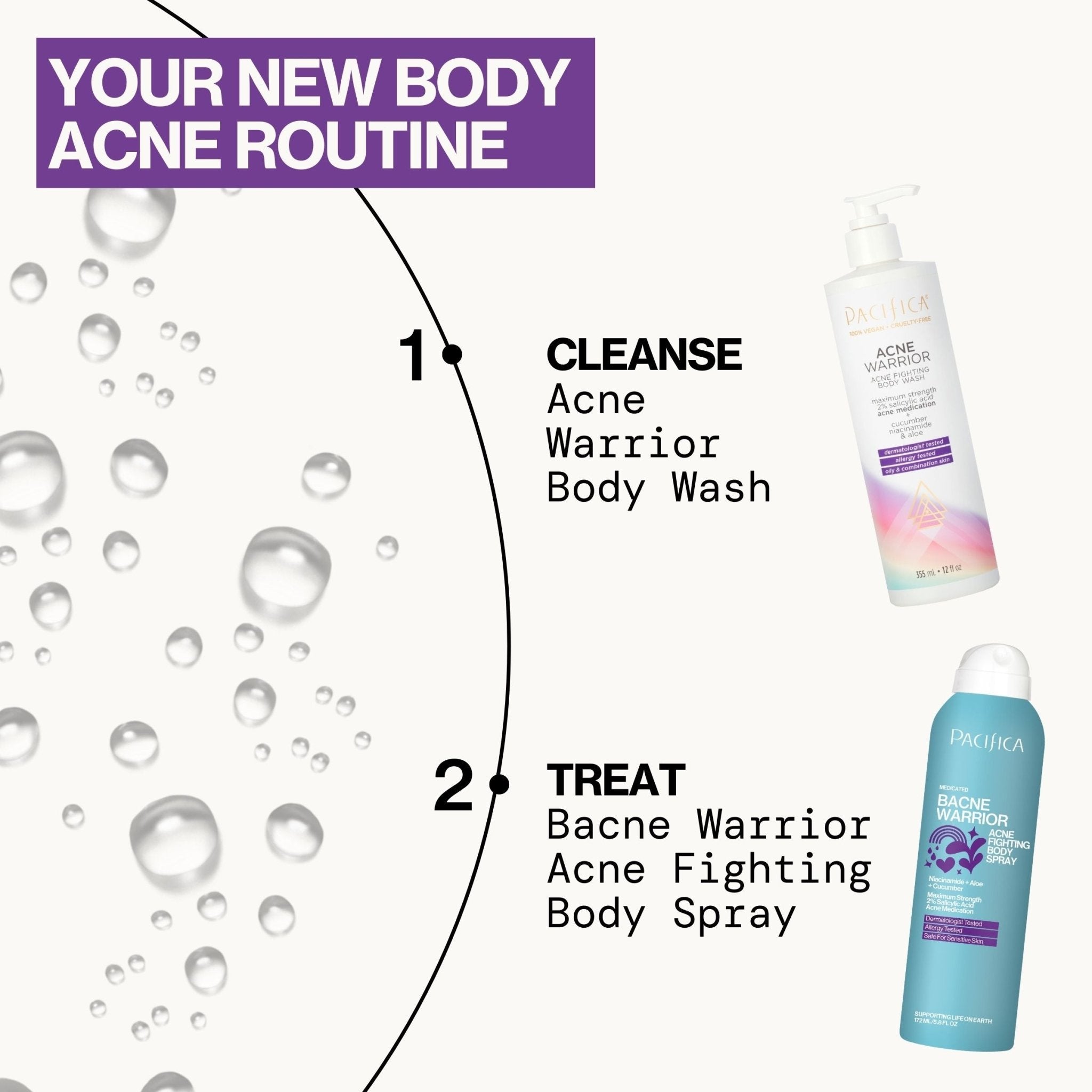 Acne Warrior Body Wash - Pacifica
