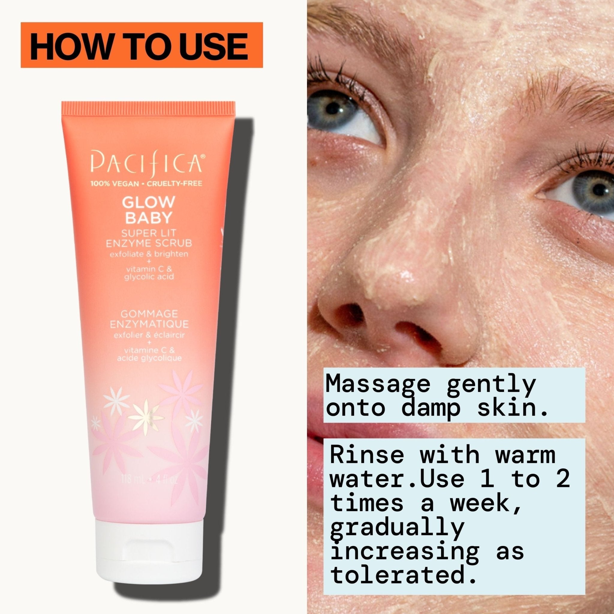 Glow Baby Super Lit Enzyme Scrub - Pacifica