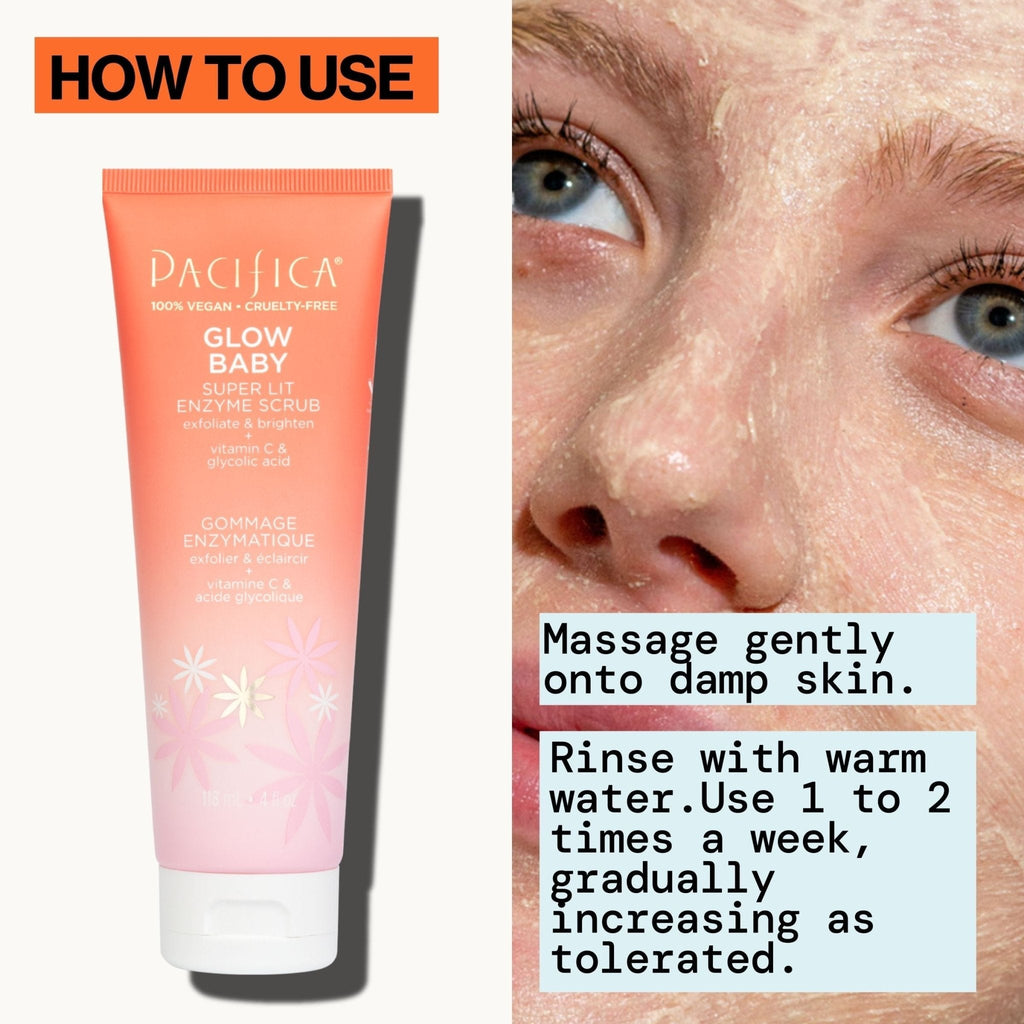 Glow Baby Super Lit Enzyme Scrub - Pacifica