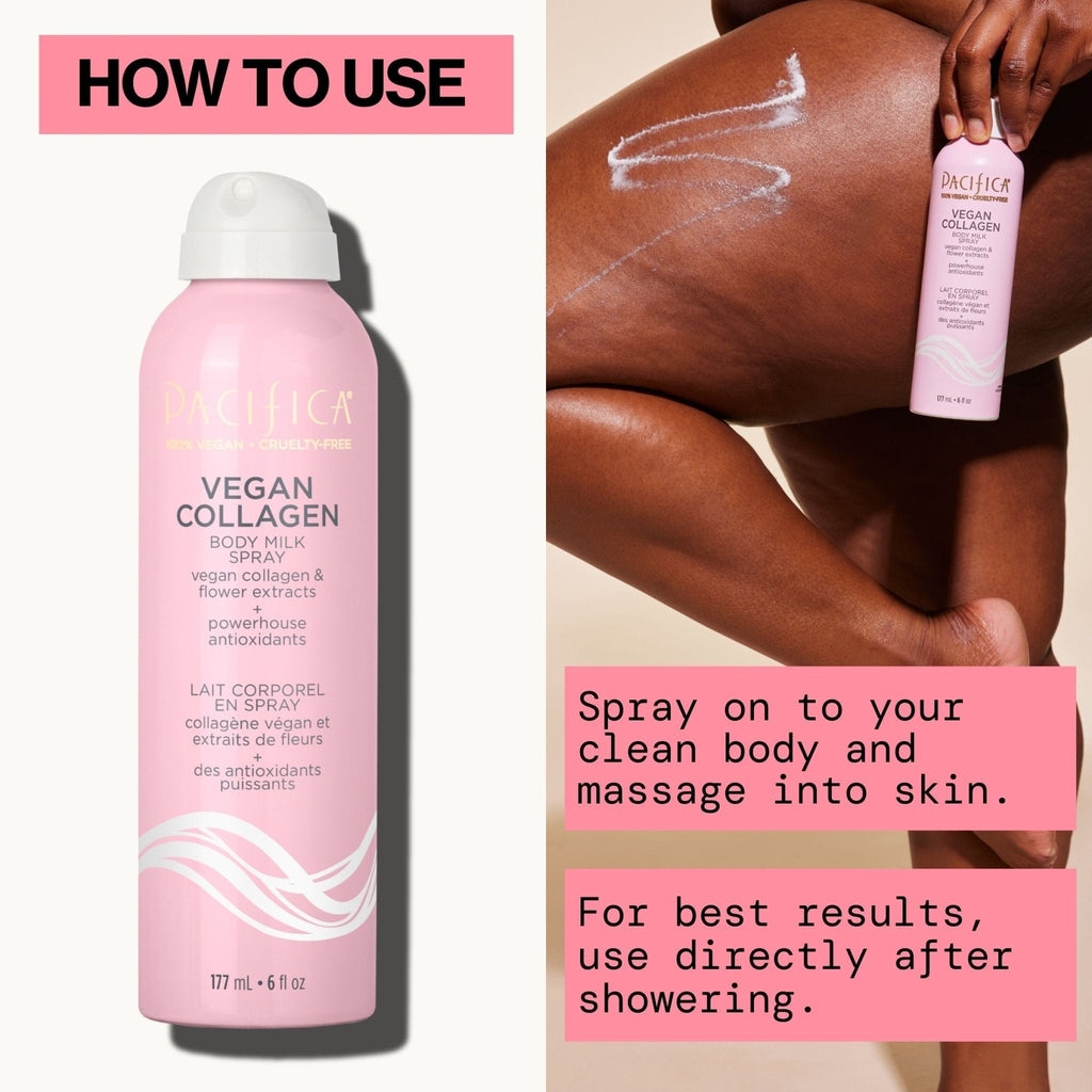 Vegan Collagen Body Milk Spray - Pacifica