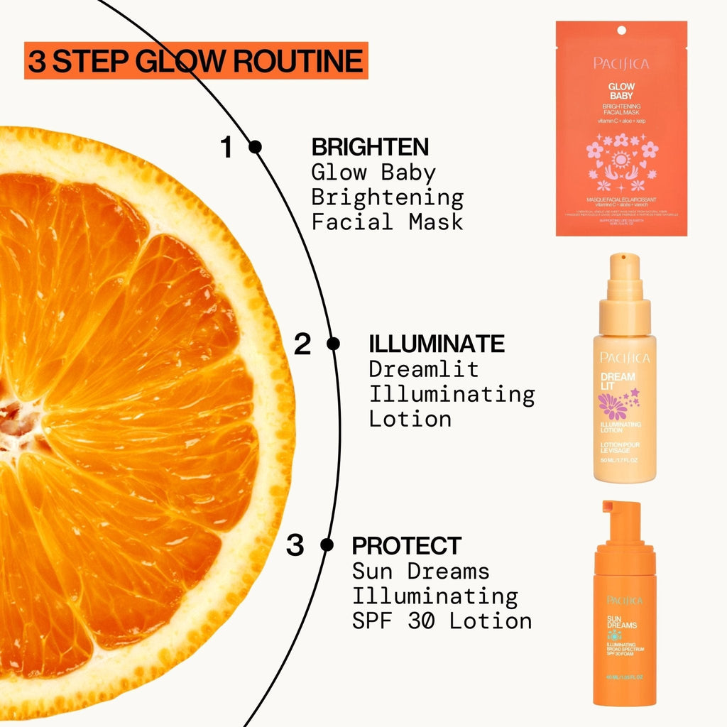 Glow Baby Brightening Facial Mask - Pacifica