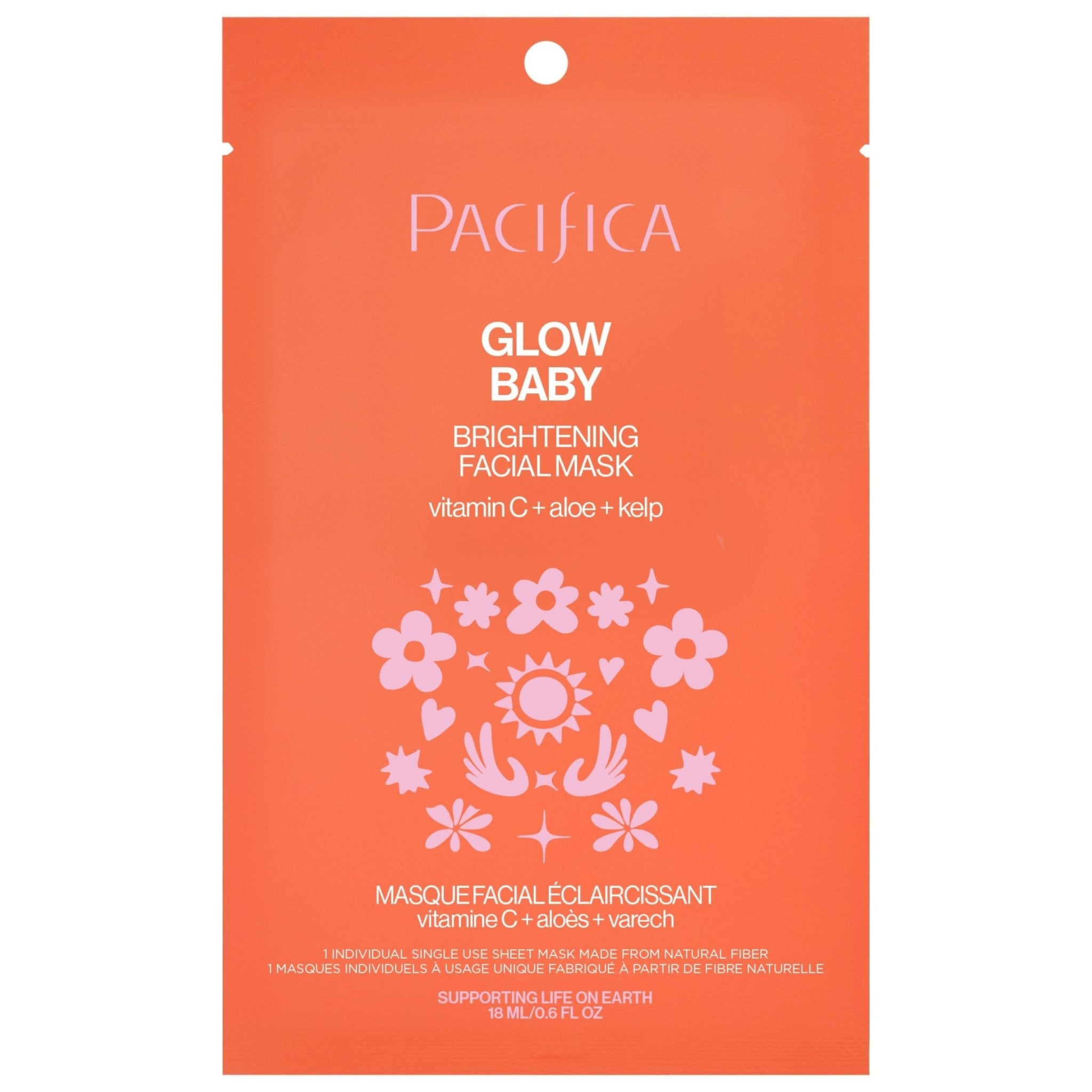 Glow Baby Brightening Facial Mask - Pacifica