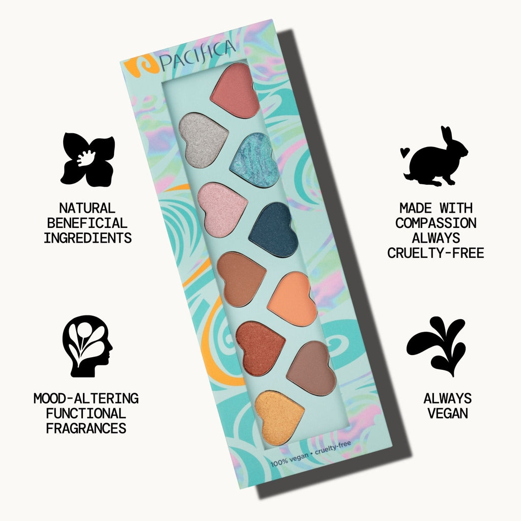 Malibu Eye Shadows Palette - Pacifica