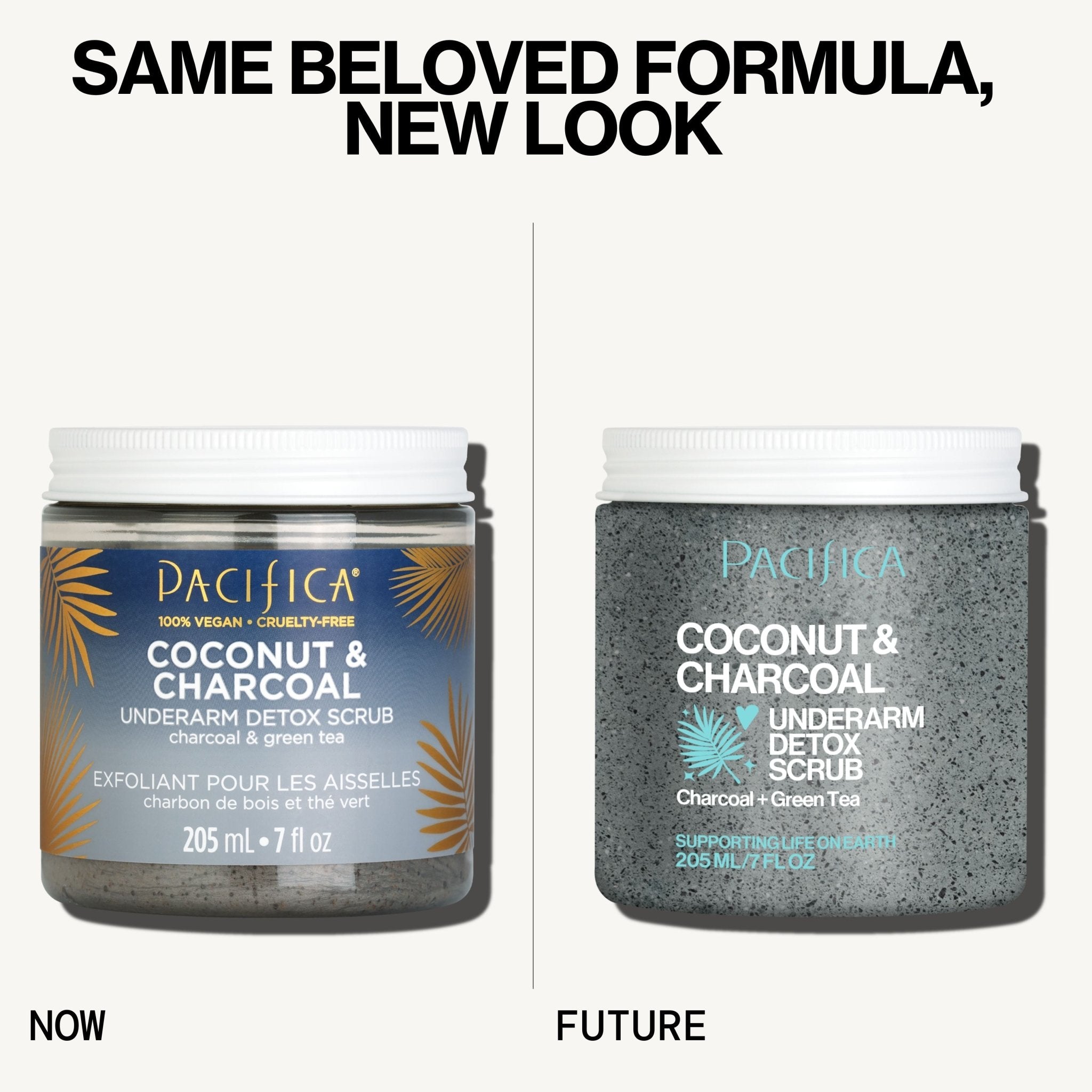 Coconut & Charcoal Underarm Detox Scrub - Pacifica