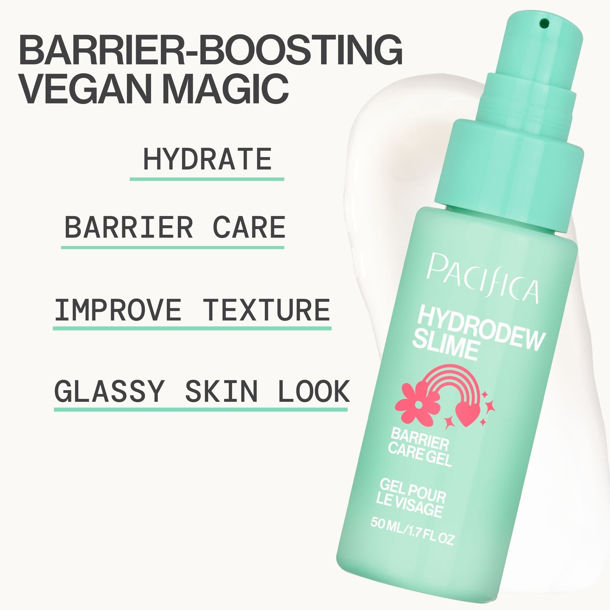 Hydrodew Vegan Mucin Barrier Face Moisturizer - Pacifica