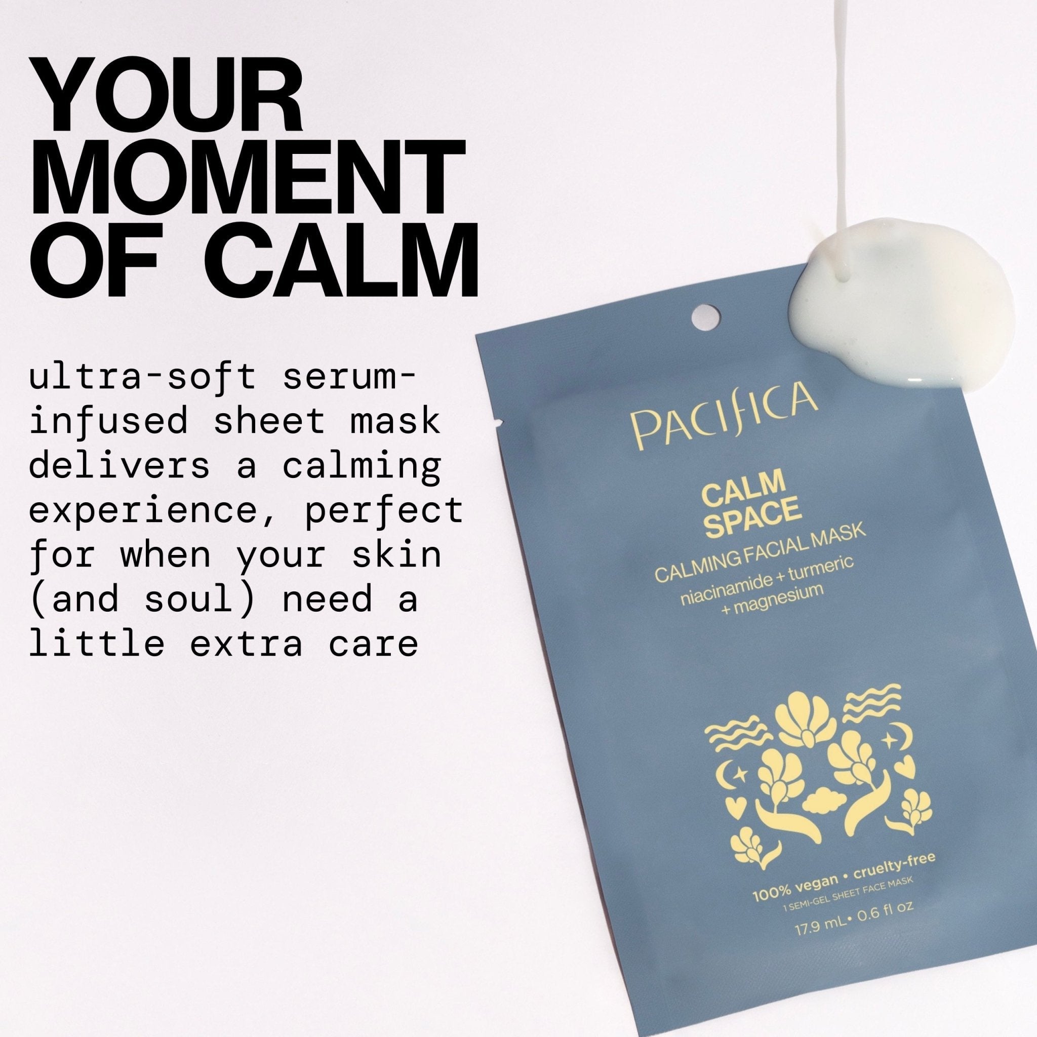 Calm Space Calming Facial Mask - Pacifica