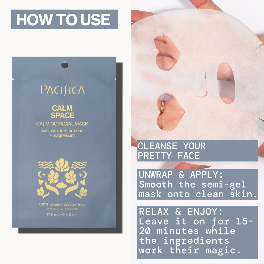 Calm Space Calming Facial Mask - Pacifica