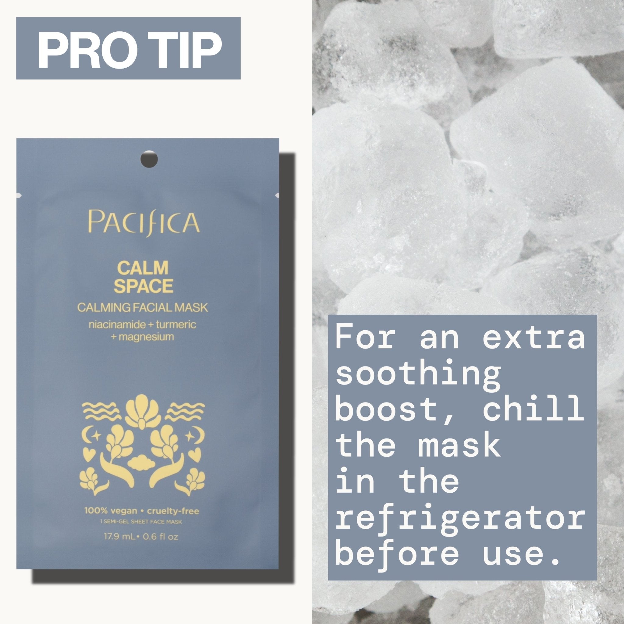 Calm Space Calming Facial Mask - Pacifica