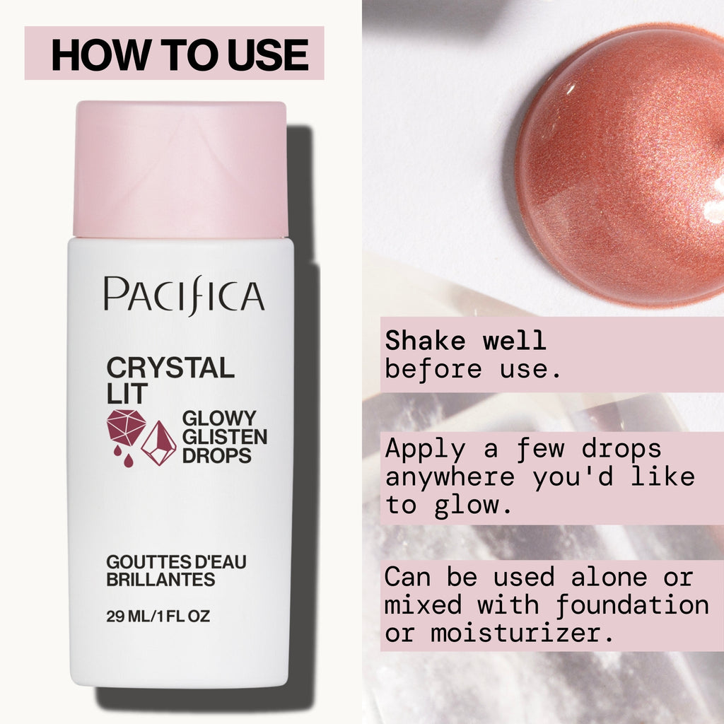 Crystal Lit Glowy Glisten Drops - Pacifica