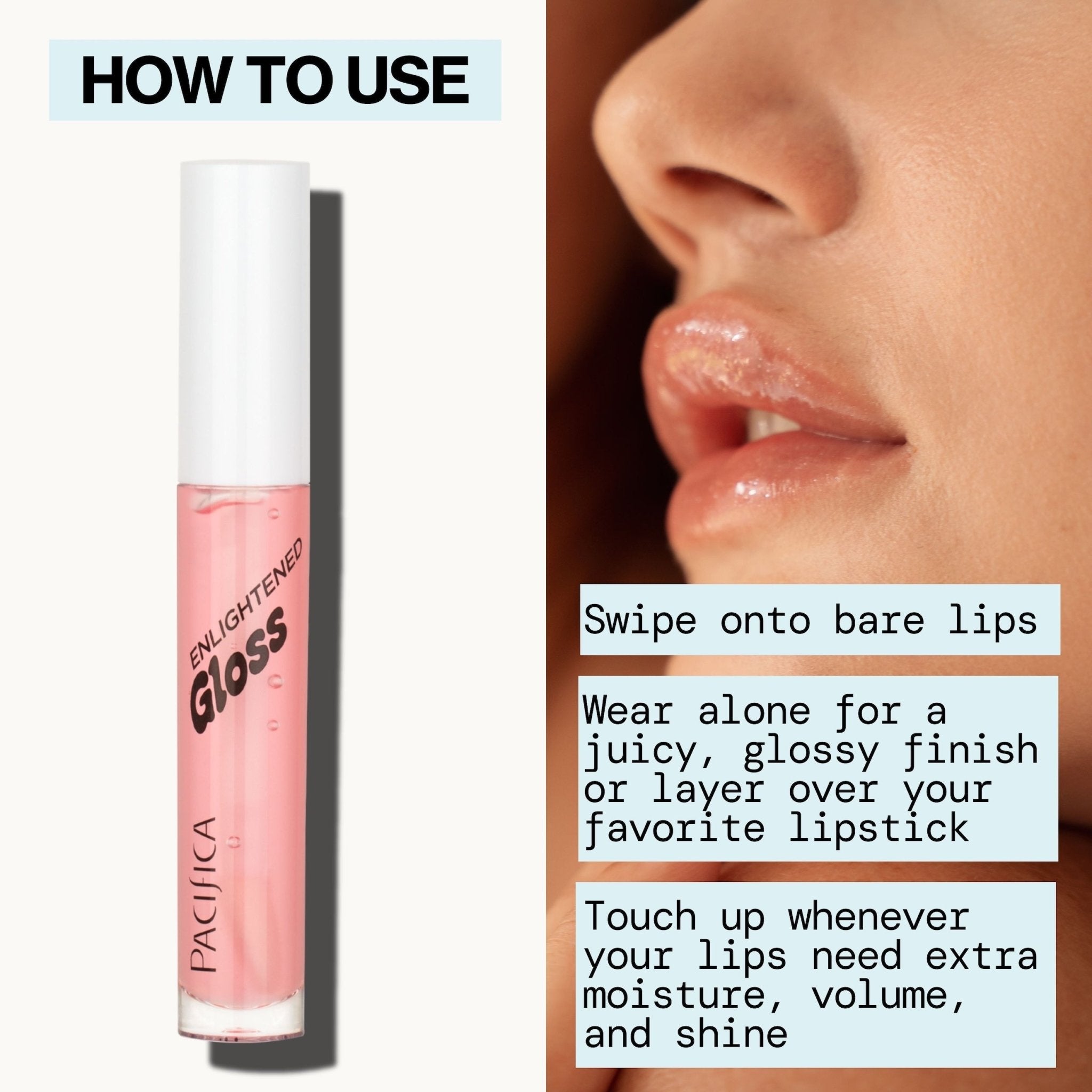 Enlightened Lip Gloss - Pacifica