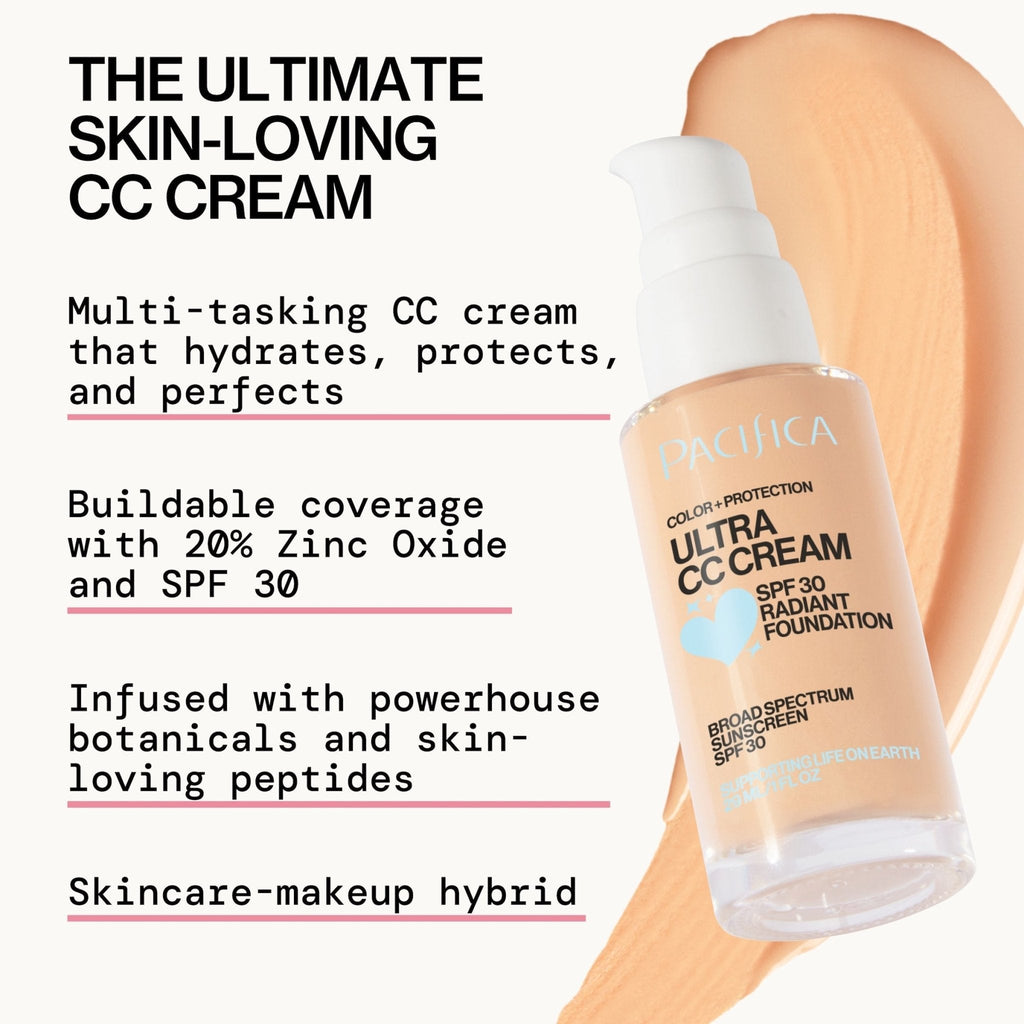 Ultra CC Cream Radiant Foundation SPF30 - Pacifica