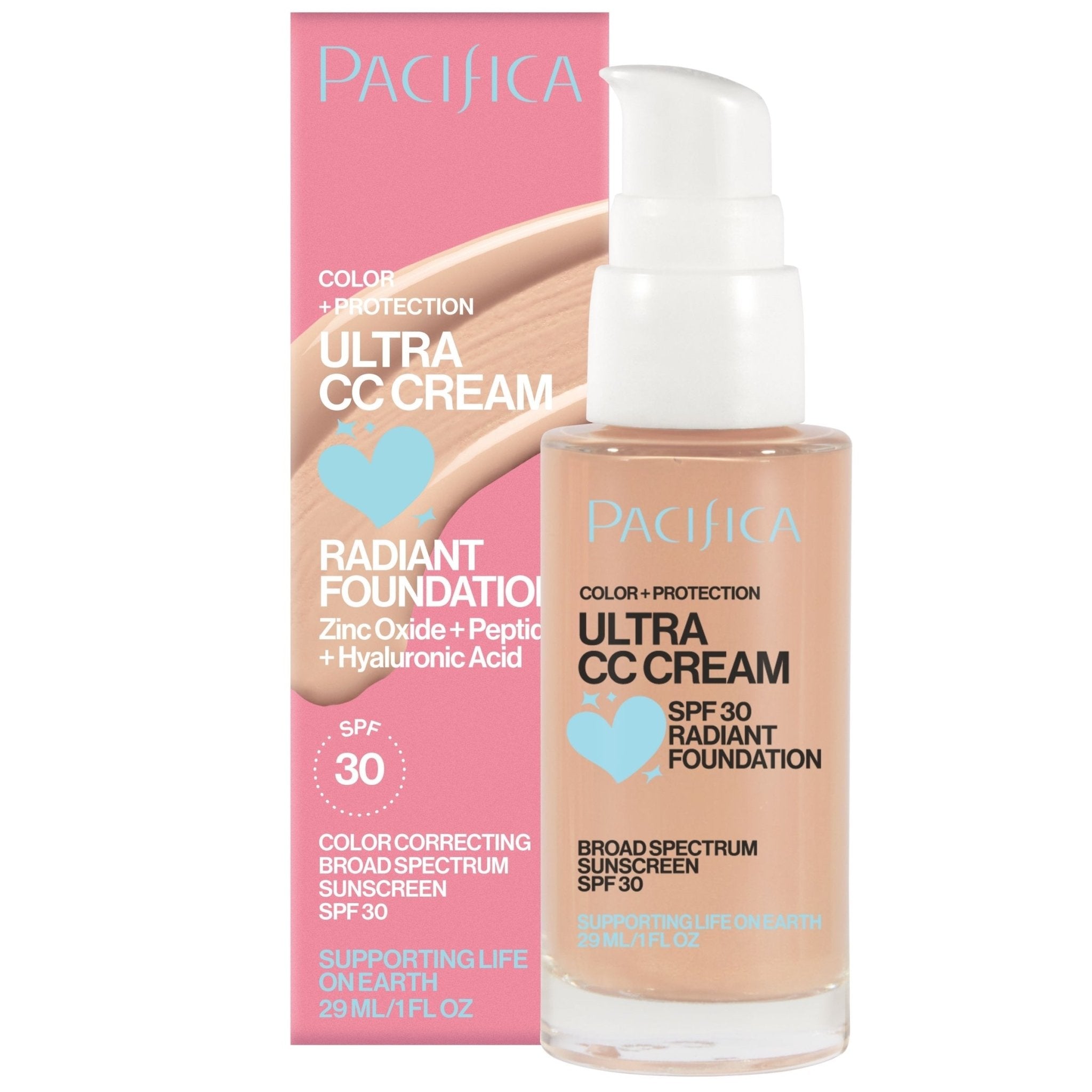 Ultra CC Cream Radiant Foundation SPF30 - Pacifica