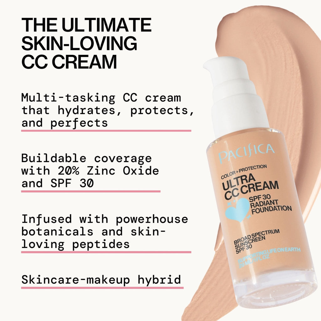 Ultra CC Cream Radiant Foundation SPF30 - Pacifica