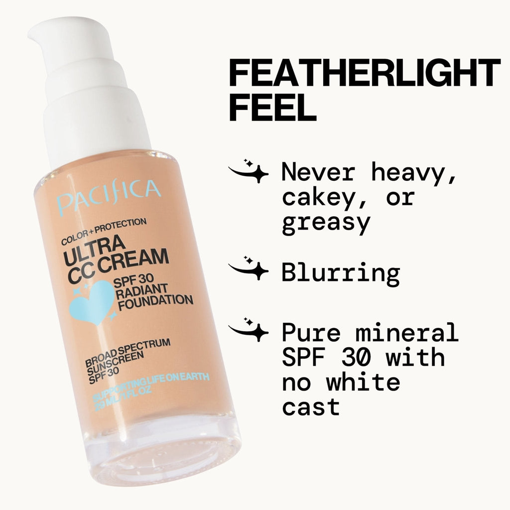 Ultra CC Cream Radiant Foundation SPF30 - Pacifica