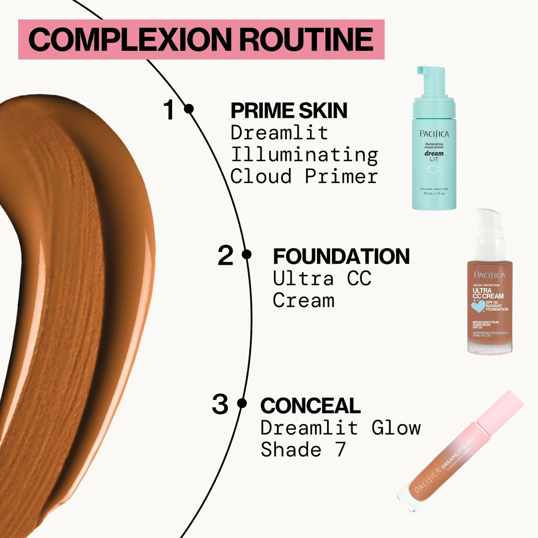 Ultra CC Cream Radiant Foundation SPF30 - Pacifica
