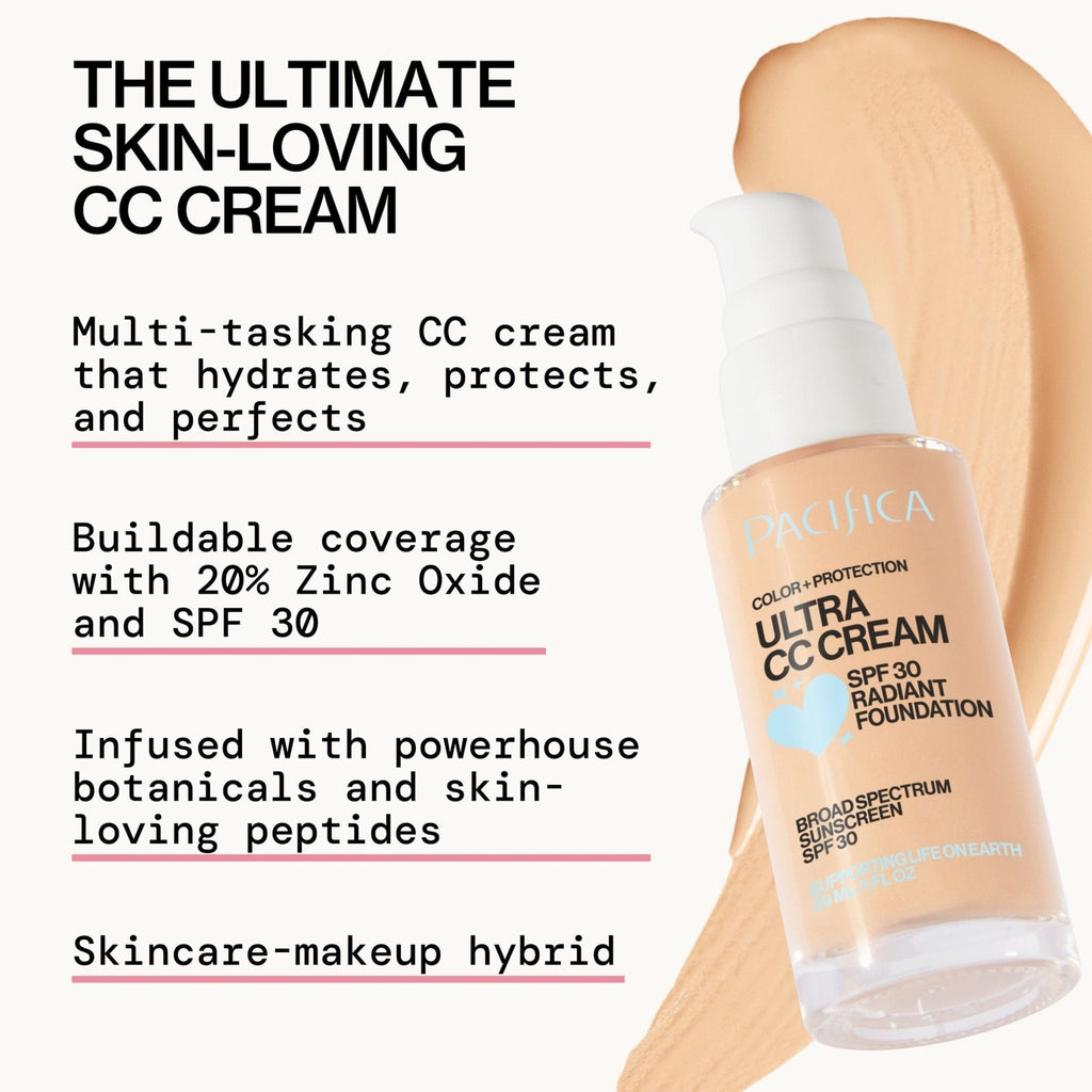Ultra CC Cream Radiant Foundation SPF30 - Pacifica