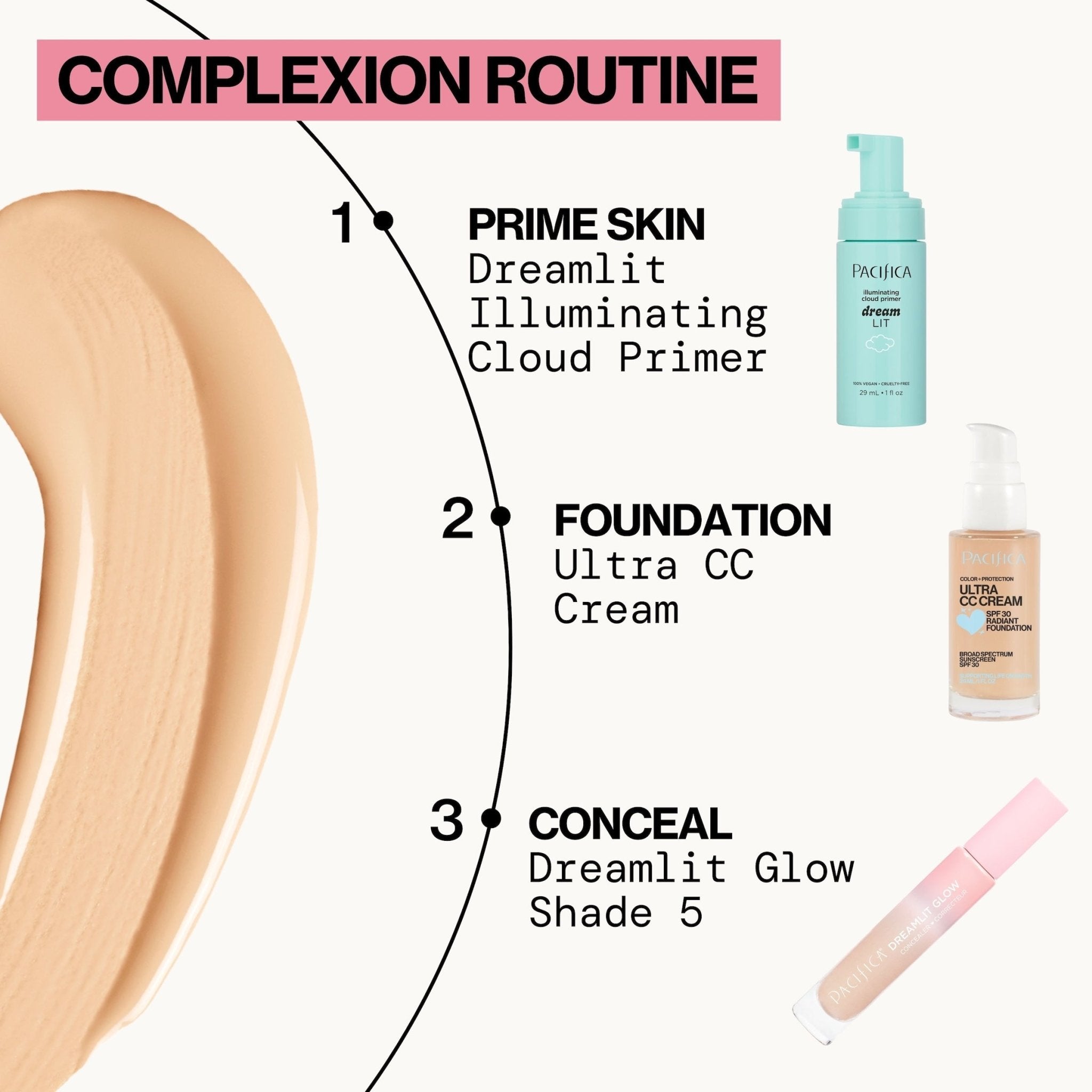 Ultra CC Cream Radiant Foundation SPF30 - Pacifica
