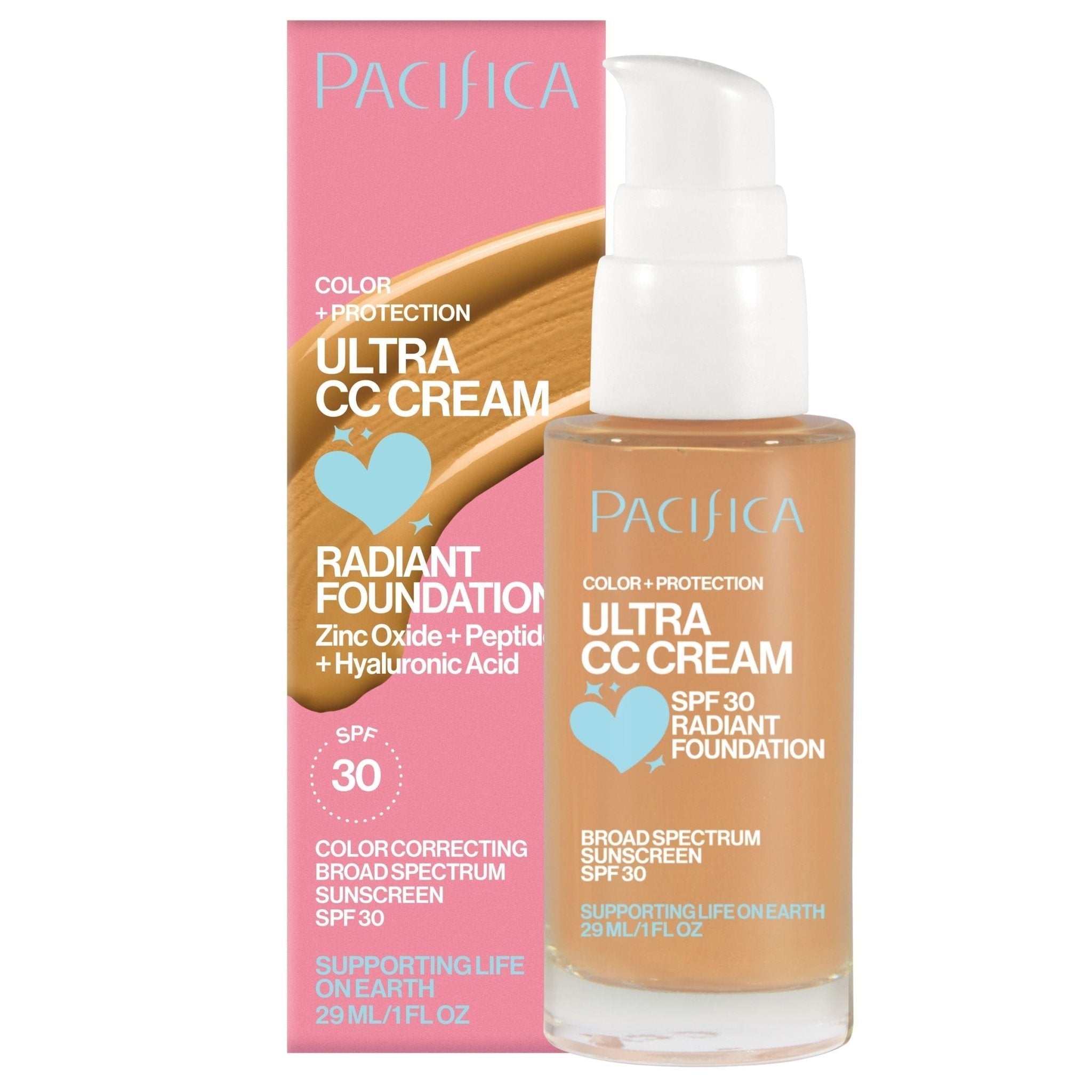 Ultra CC Cream Radiant Foundation SPF30 - Pacifica