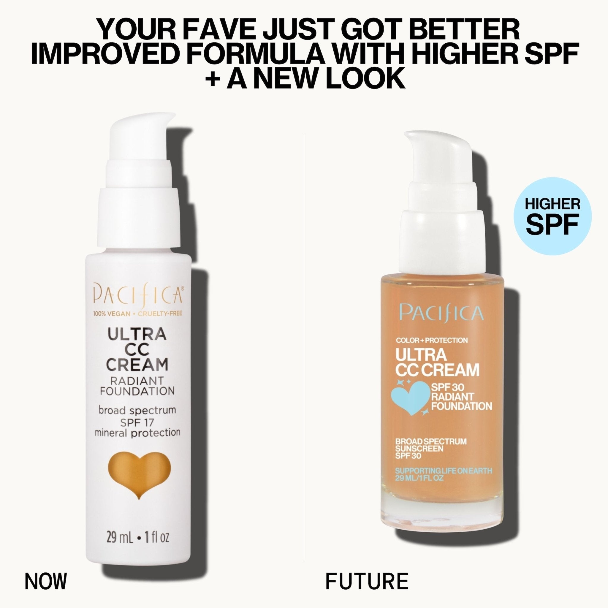 Ultra CC Cream Radiant Foundation SPF30 - Pacifica