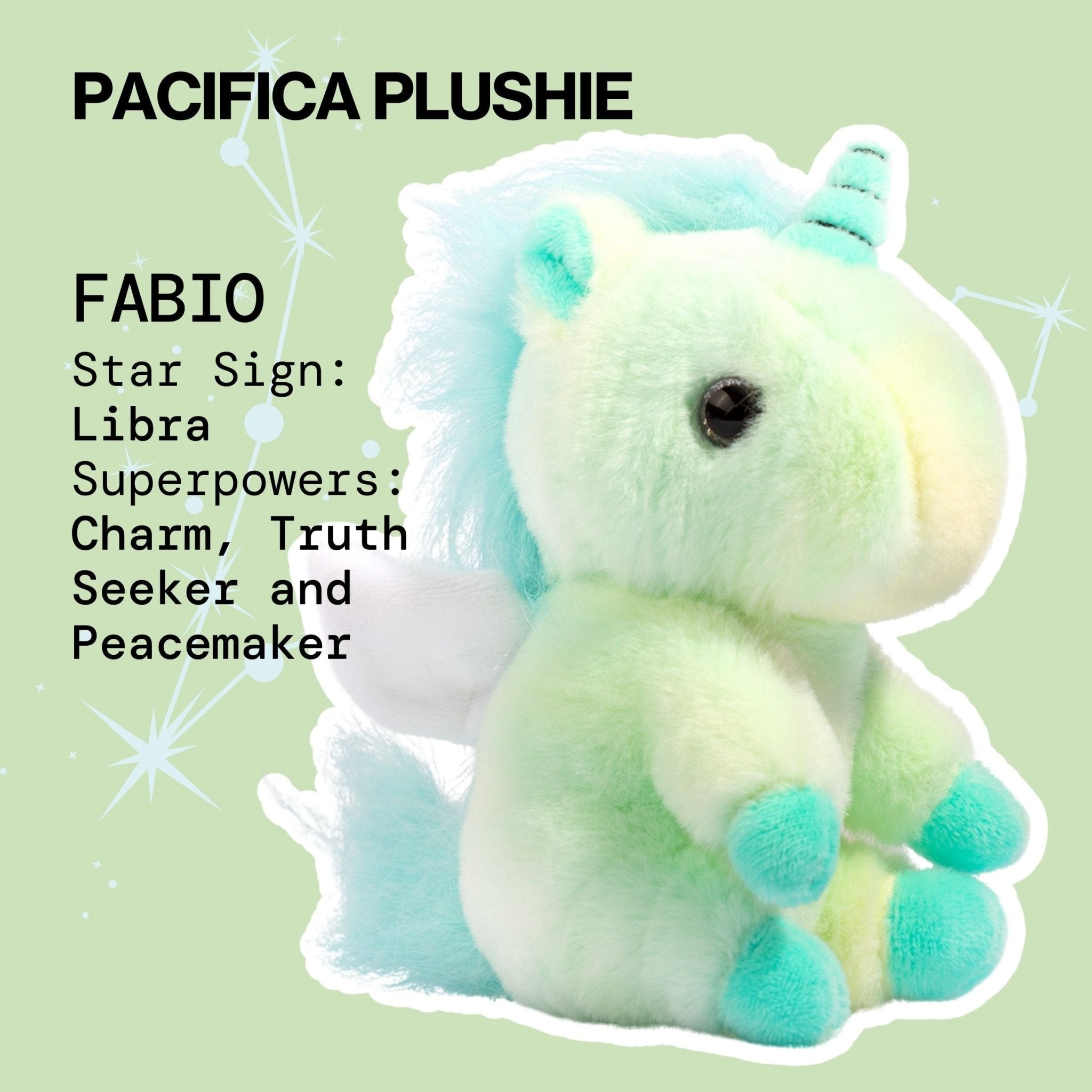 Unicorn Plushie - Pacifica