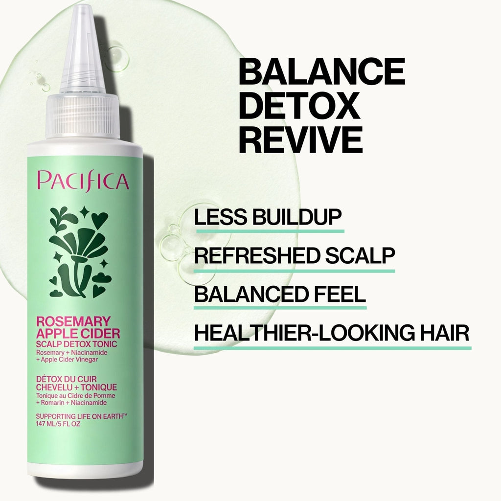 Rosemary Apple Cider Scalp Detox Tonic - Pacifica