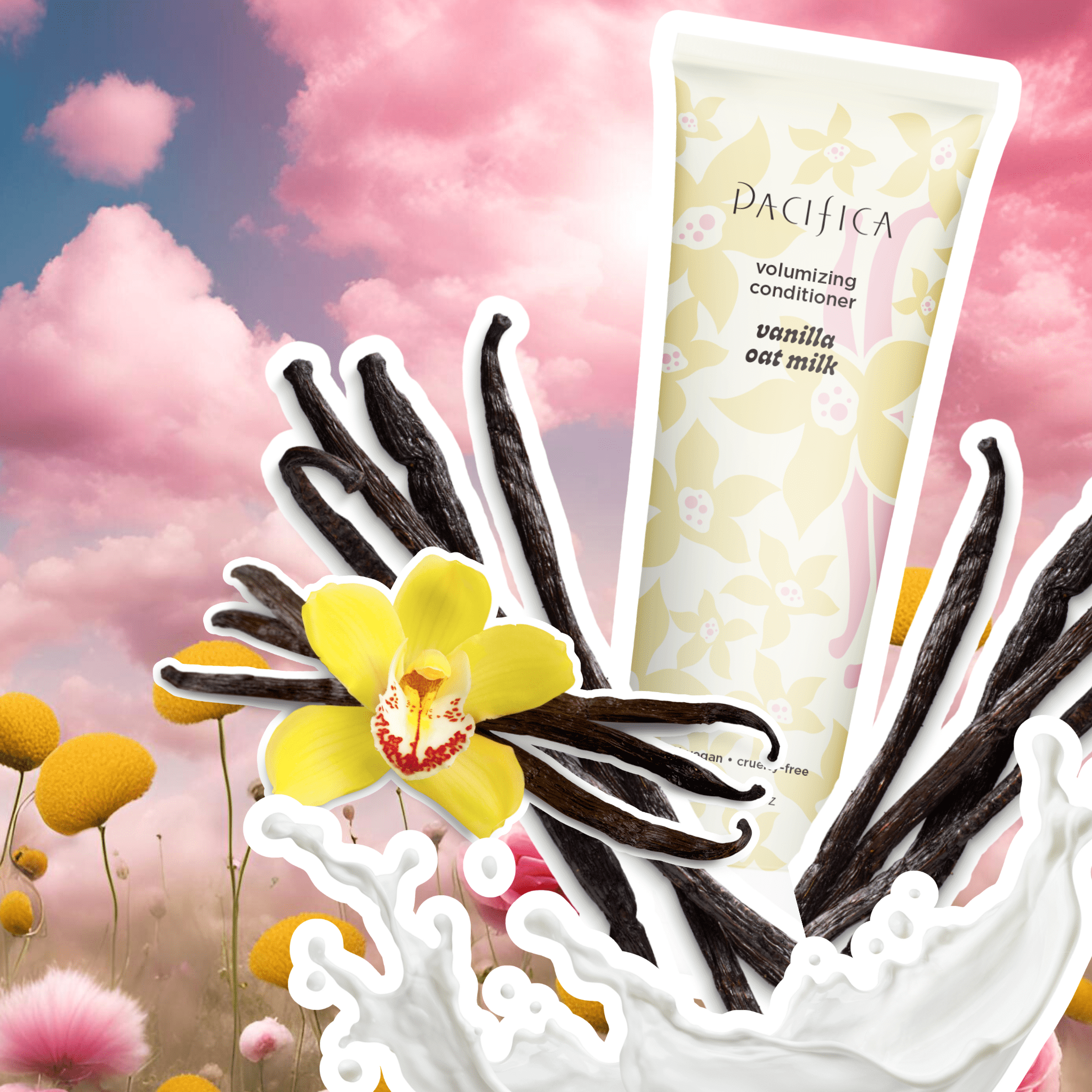 Vanilla Oat Milk Volumizing Conditioner - Pacifica