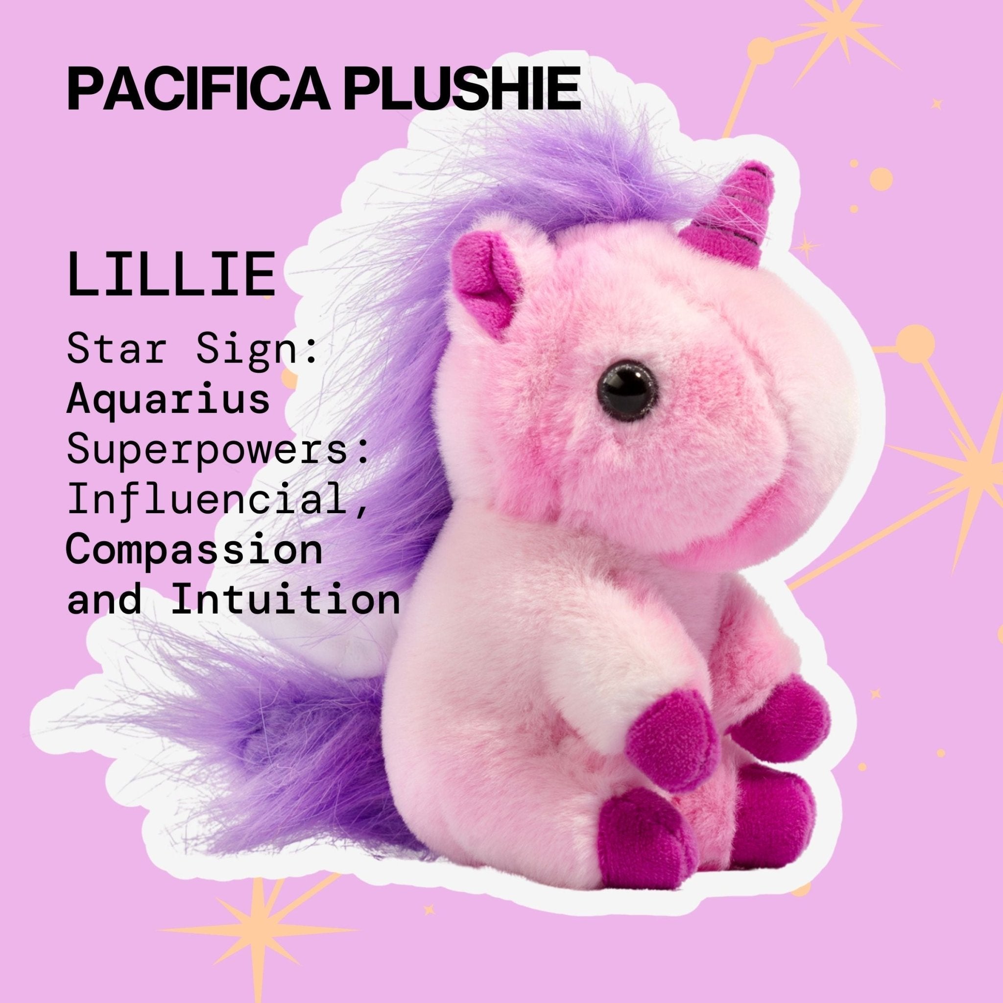 Unicorn Plushie - Pacifica