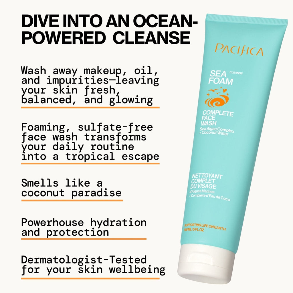 Sea Foam Complete Face Wash - Pacifica
