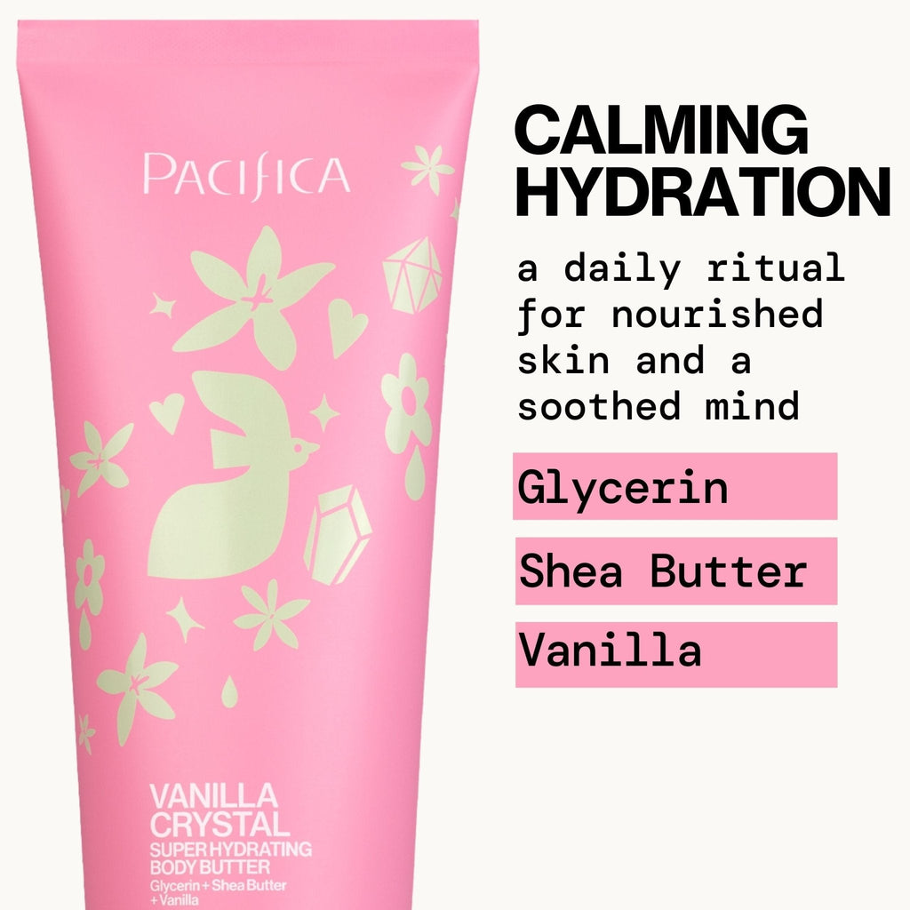 Vanilla Crystal Super Hydrating Body Butter - Pacifica
