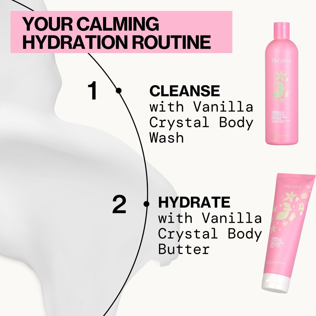 Vanilla Crystal Super Hydrating Body Butter - Pacifica