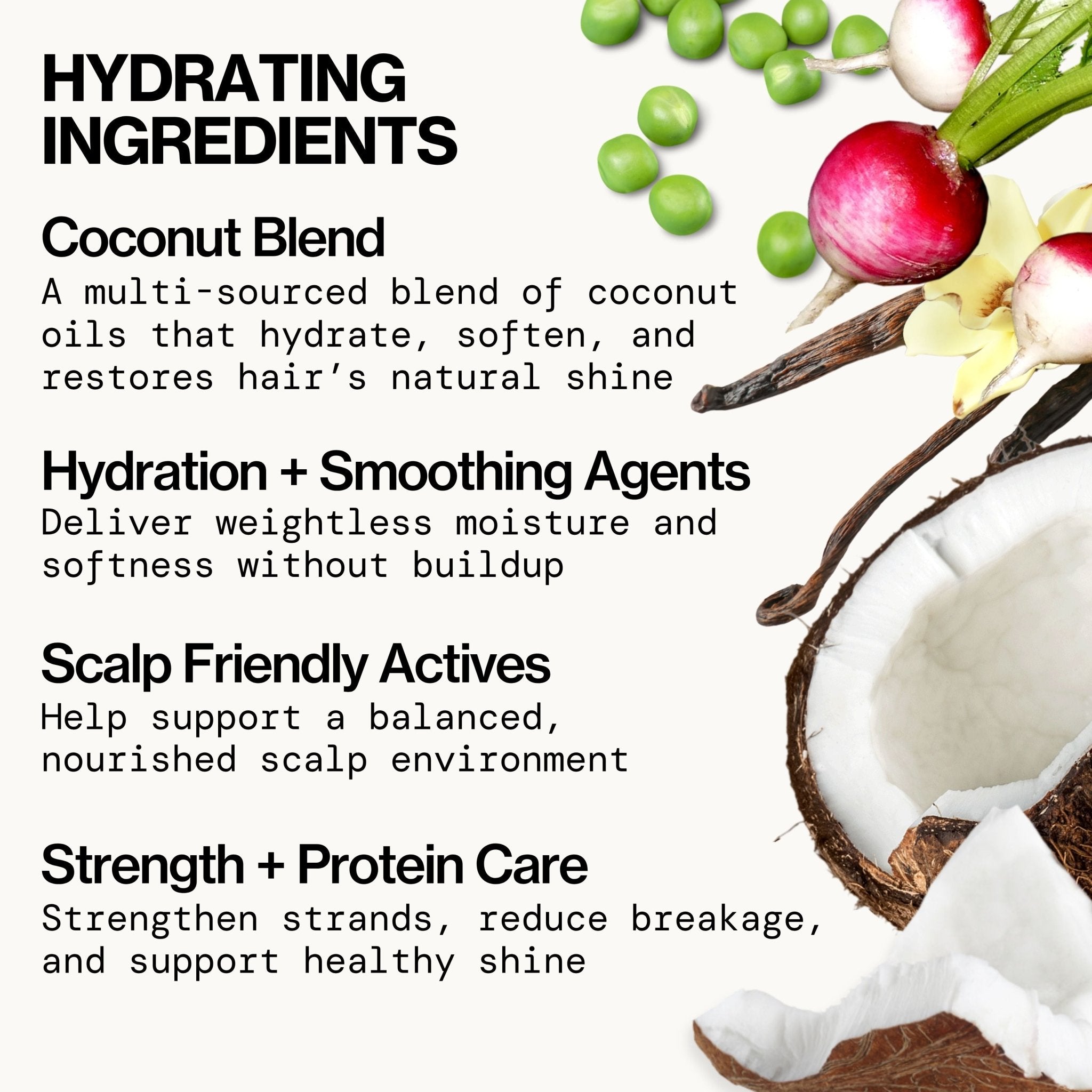 Coconut Vanilla Hydrating Shampoo - Pacifica