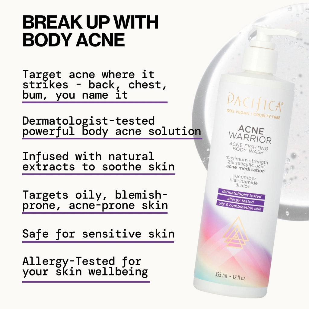 Acne Warrior Body Wash - Pacifica