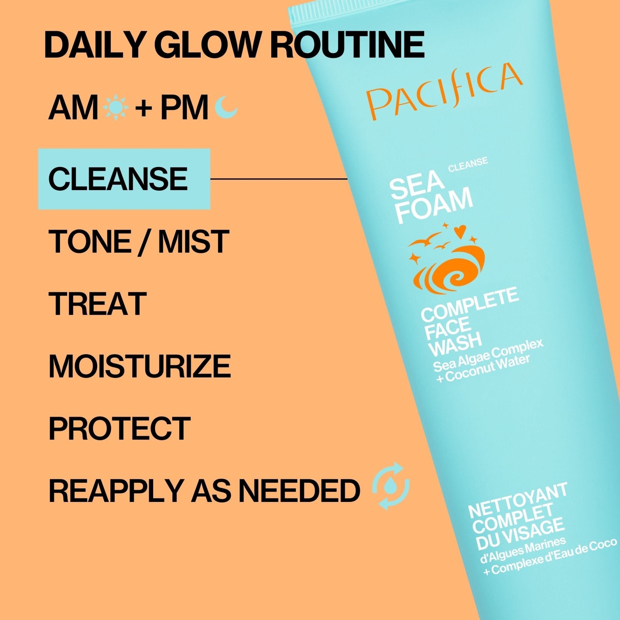 Sea Foam Complete Face Wash - Pacifica