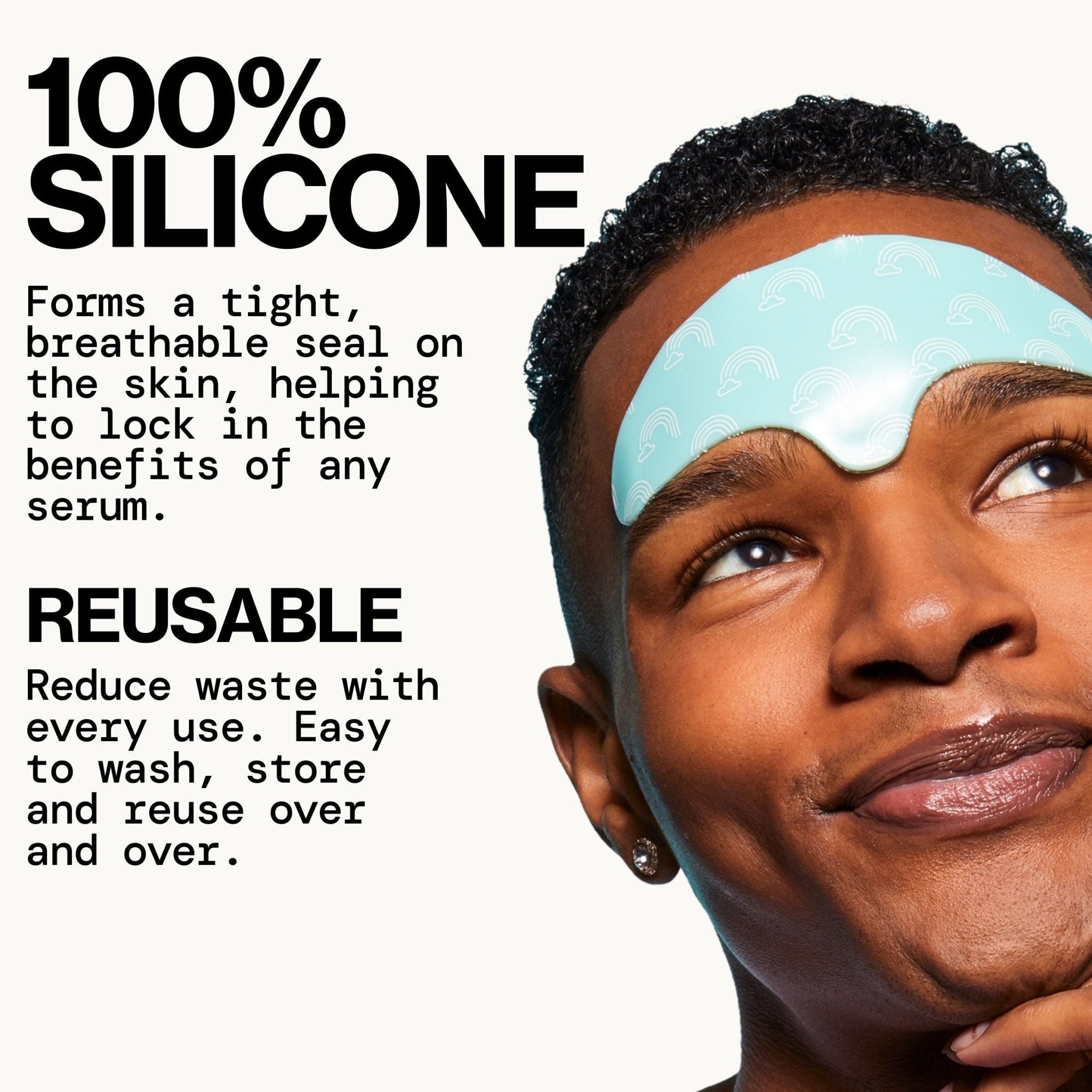 Reusable Mask Brow - Pacifica
