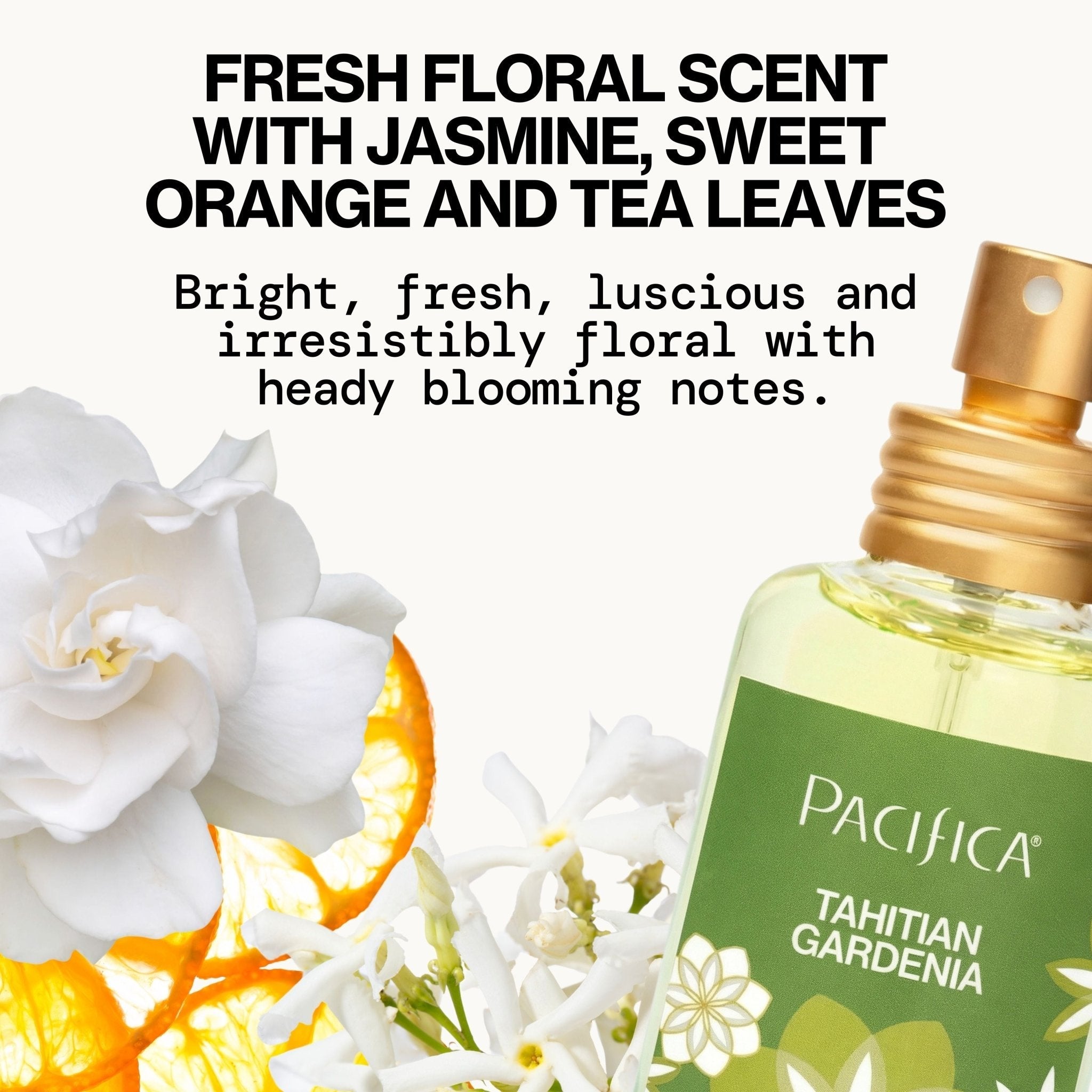 Tahitian Gardenia Spray Perfume - Pacifica