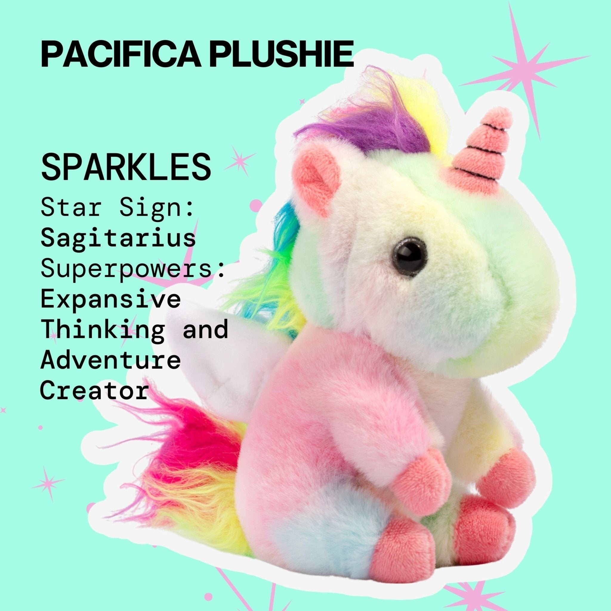 Unicorn Plushie - Pacifica