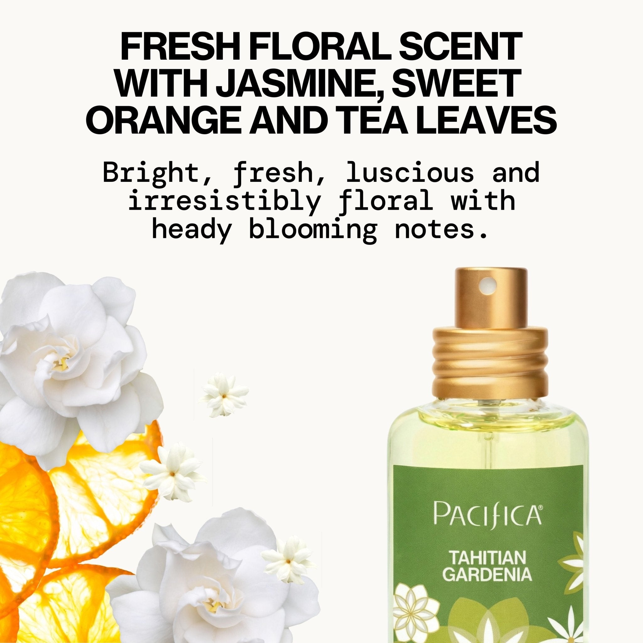 Tahitian Gardenia Spray Perfume - Pacifica