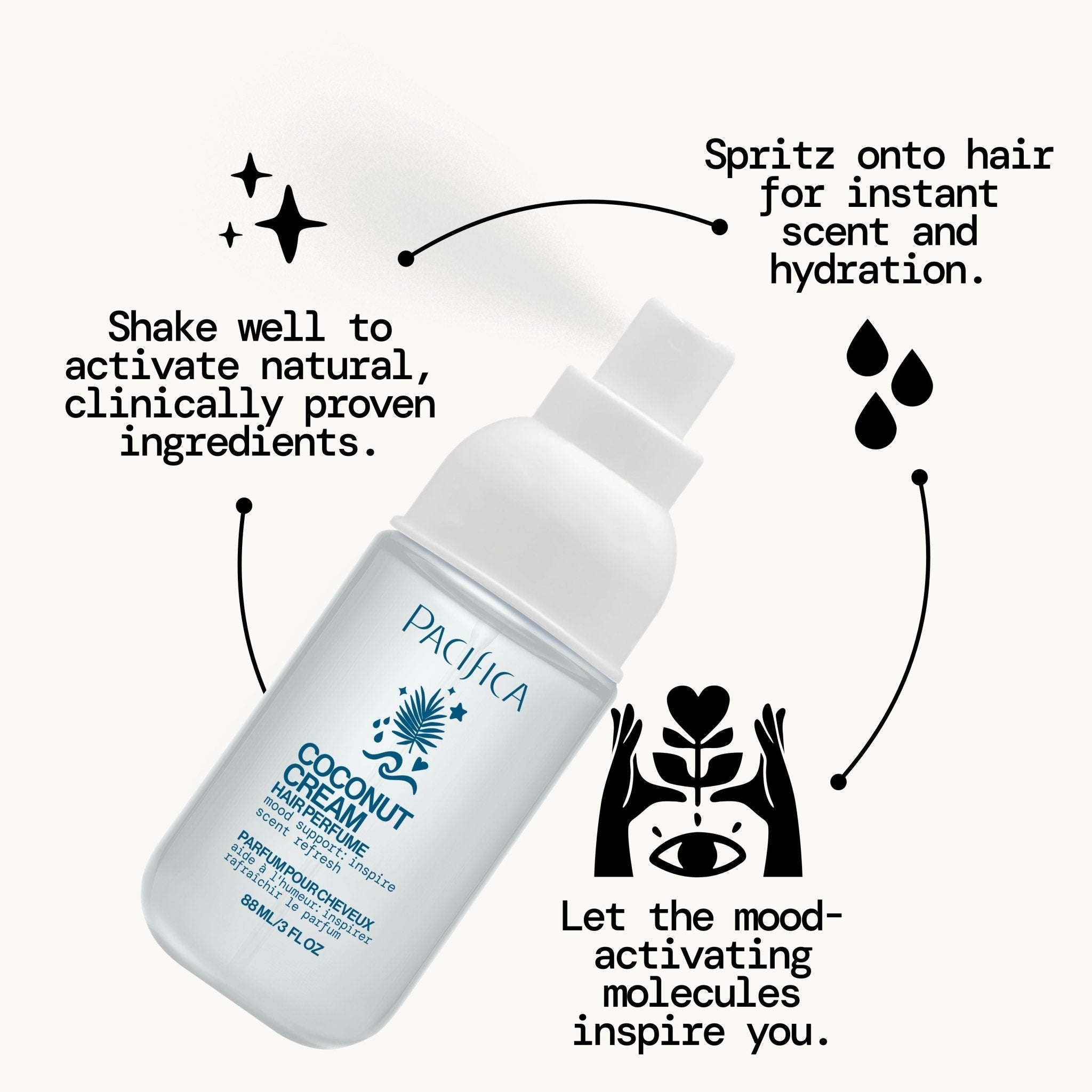 Coconut Vanilla Hair Perfume - Pacifica